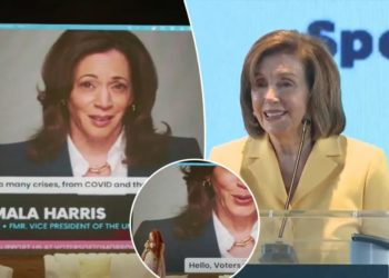 Kamala Harris phones it in at youth voters summit with two-minute video keynote