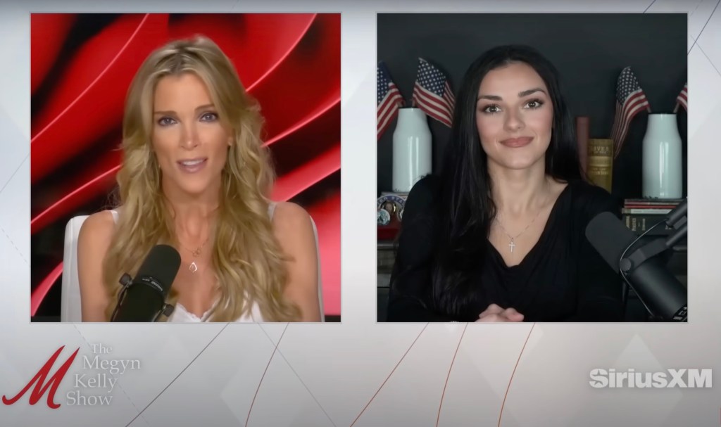 Megyn Kelly interviewing Alexis Wilkins on SiriusXM.