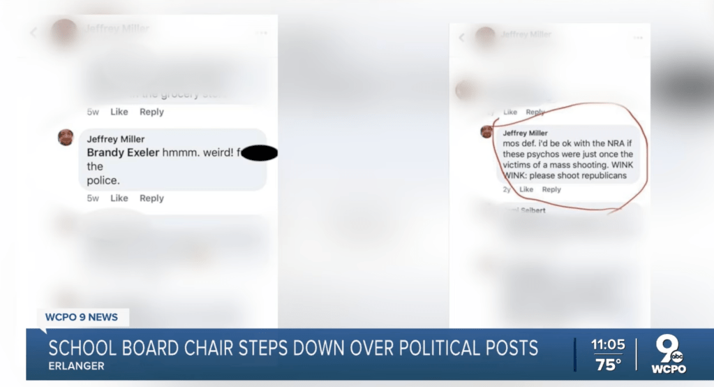 Jeffrey Miller's old Facebook posts resurfaced before his resignation on July 10, 2025.