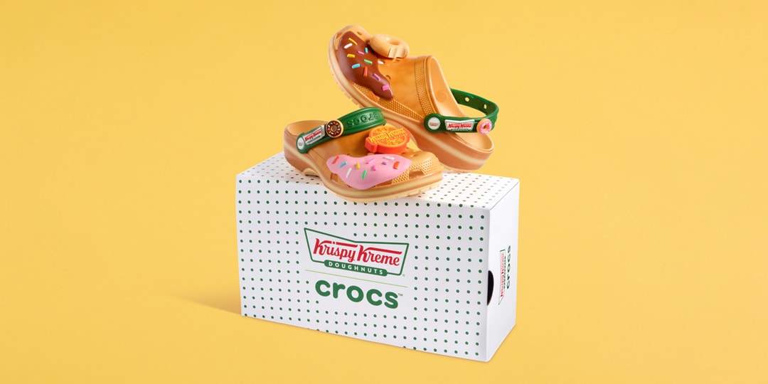 Krispy Kreme Glazes the Crocs Classic Clog