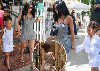 Kylie Jenner’s daughter Stormi, 7, steps out in custom Chrome Hearts outfit worth five figures