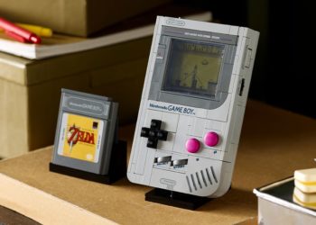 LEGO Unveils Game Boy Model Set with Interchangeable Classic Games