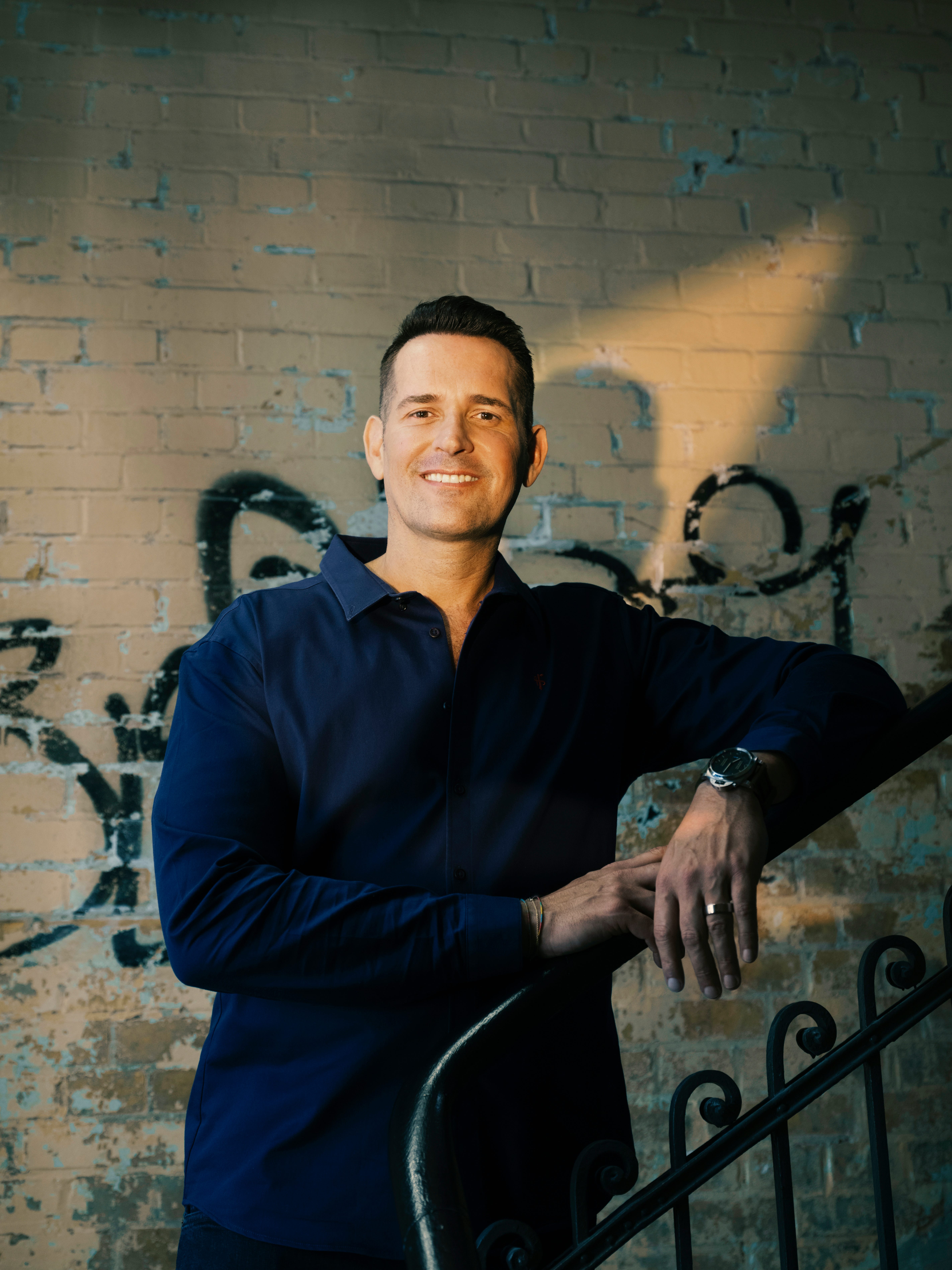 Babbel CEO Tim Allen smiles
