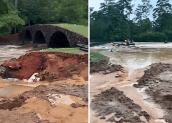 Leaked Video Shows Augusta National Submerged In Floodwaters