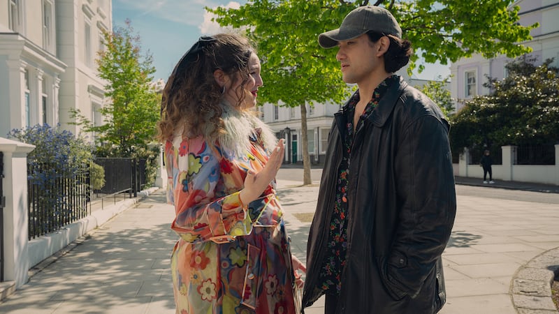 Megan Stalter and Michael Zegen.