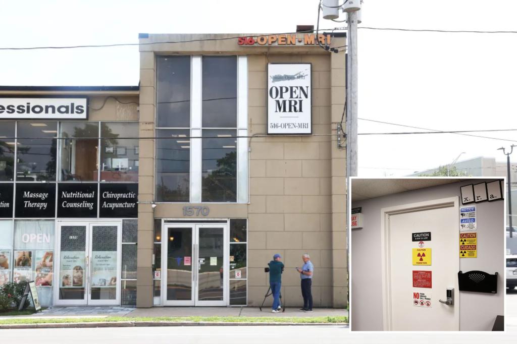 Long Island man, 61, wearing large metal necklace sucked into MRI machine: cops