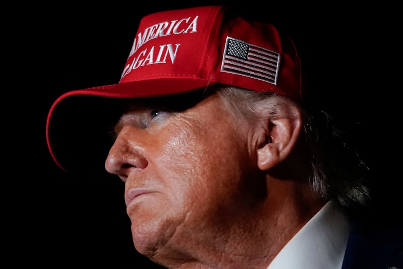 U.S. President Donald Trump looks on upon arrival at Joint Base Andrews following a visit to Iowa, at Joint Base Andrews, Maryland, U.S. July 4, 2025. REUTERS/Nathan Howard