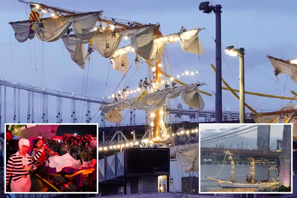 Mexican navy ship inexplicably went backwards before deadly crash into Brooklyn Bridge: officials