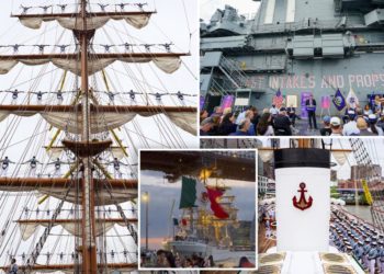 Mexican navy ship that slammed into Brooklyn Bridge in fatal collision may make ‘triumphant return’ to New York next year