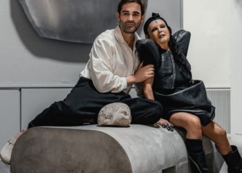 Michèle Lamy and Oliver Gustav Open Rick Owens Furniture Exhibition in Copenhagen