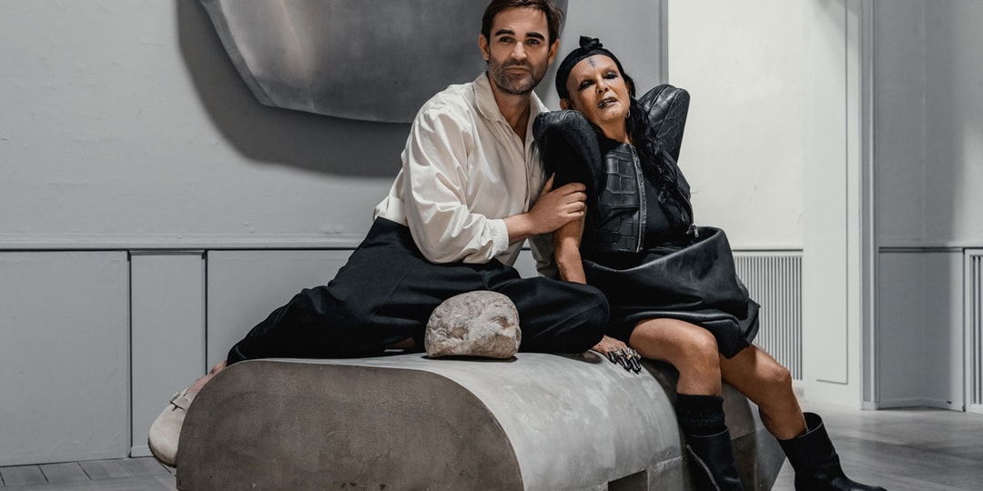 Michèle Lamy and Oliver Gustav Open Rick Owens Furniture Exhibition in Copenhagen