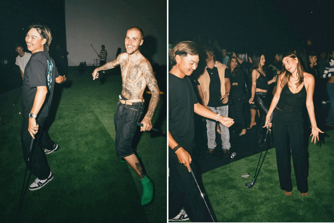 Min Woo Lee Cooks Golf With Justin Bieber, Kendall Jenner During PGA Tour Break