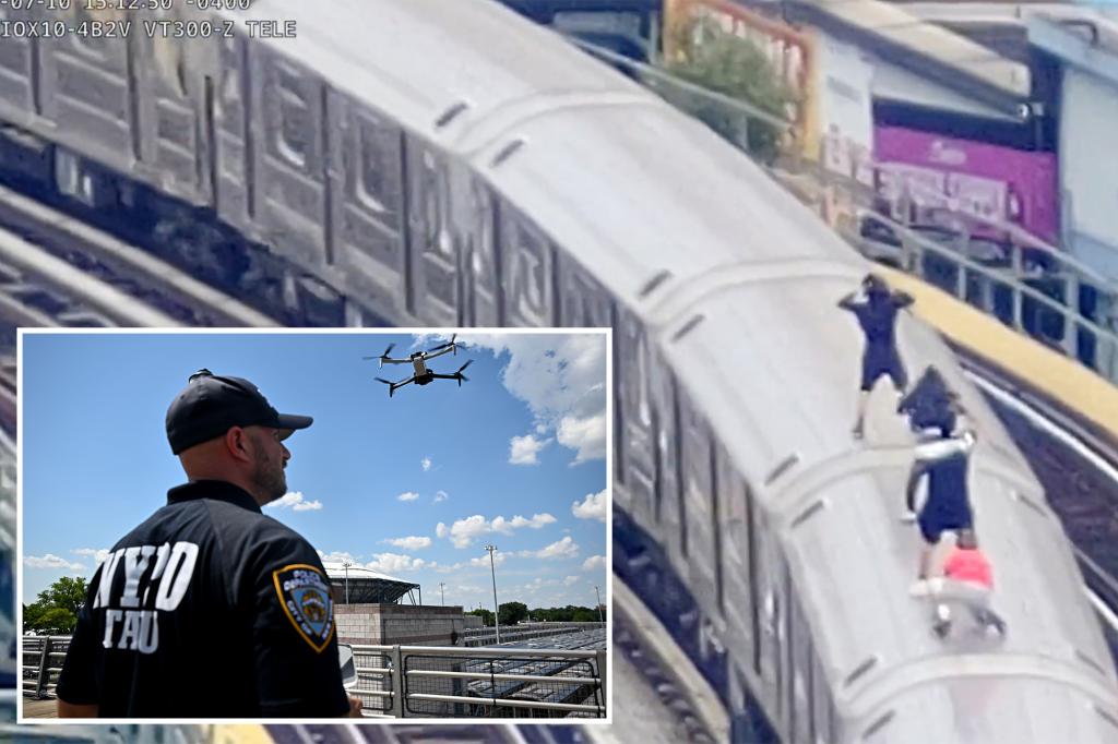 NYC launches effort to expand drone use after NYPD’s 200th subway surfing bust: ‘Future of public safety’