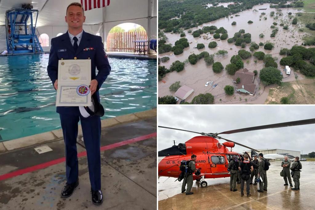 New Jersey native on first rescue mission with Coast Guard helps save 165 Texas flood victims: ‘American hero’