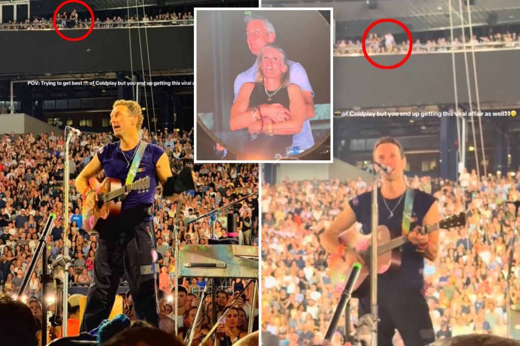 New angles of ex-Astronomer CEO Andy Byron seen cozying up with Kristin Cabot at the Coldplay concert are uncovered