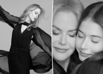 Nicole Kidman’s daughter Faith, 14, joins her for sweet beauty campaign cameo