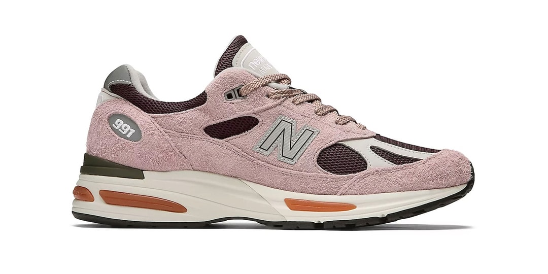 Official Look at the New Balance 991v2 “Brandied Apricot”