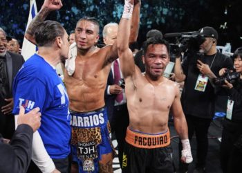 Pacquiao tras quedarse corto en su intento por hacer historia: “Creo que gané la pelea”