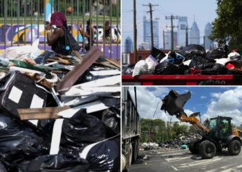 Philadelphia workers and city reach deal to end strike that halted residential trash pickup