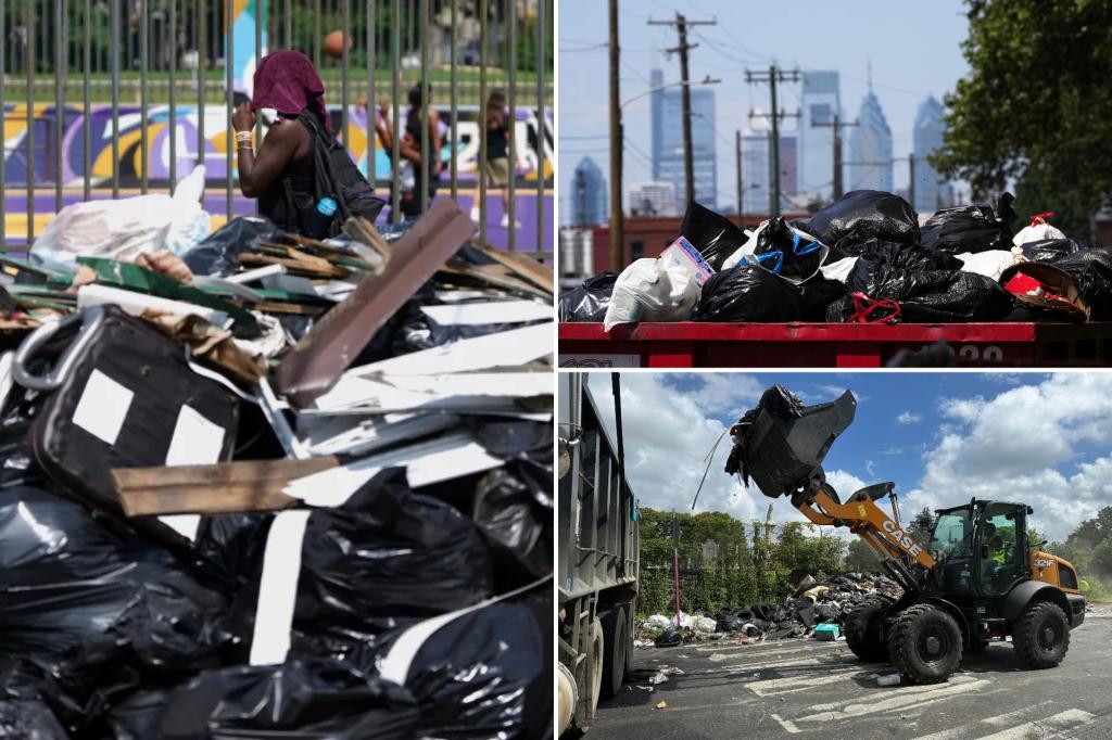 Philadelphia workers and city reach deal to end strike that halted residential trash pickup