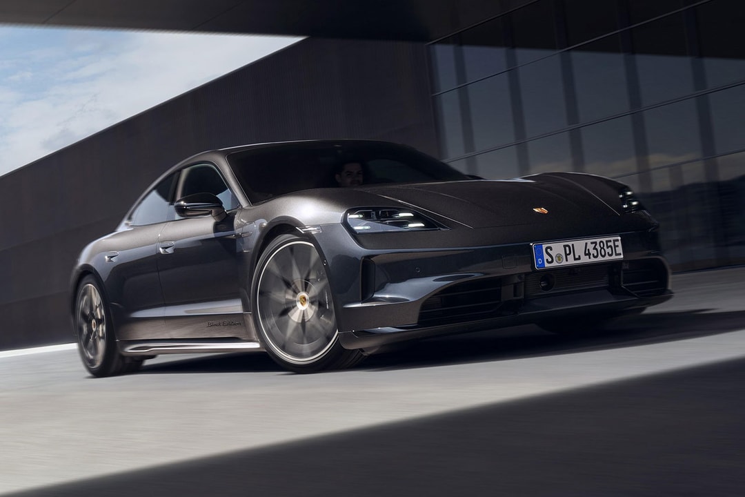 Porsche Launches New Taycan and Cayenne Black Edition Models