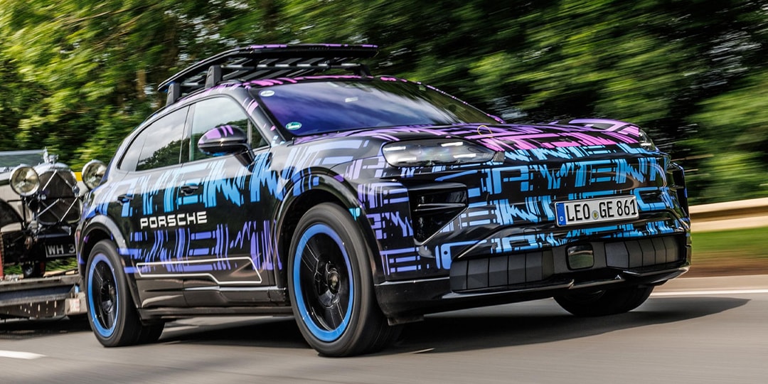 Porsche Previews All-Electric Cayenne with Record-Setting Hill Climb