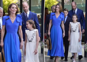 Prince George and Princess Charlotte make surprise appearance with Kate Middleton and Prince William at Wimbledon 2025