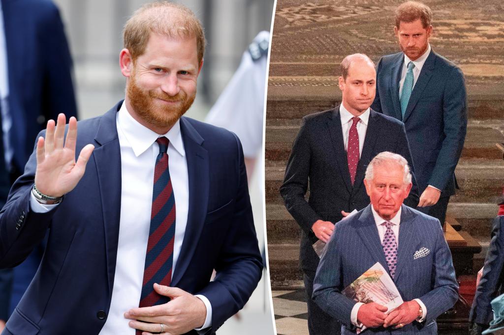 Prince Harry’s latest peace offering to estranged dad King Charles, brother Prince William revealed 