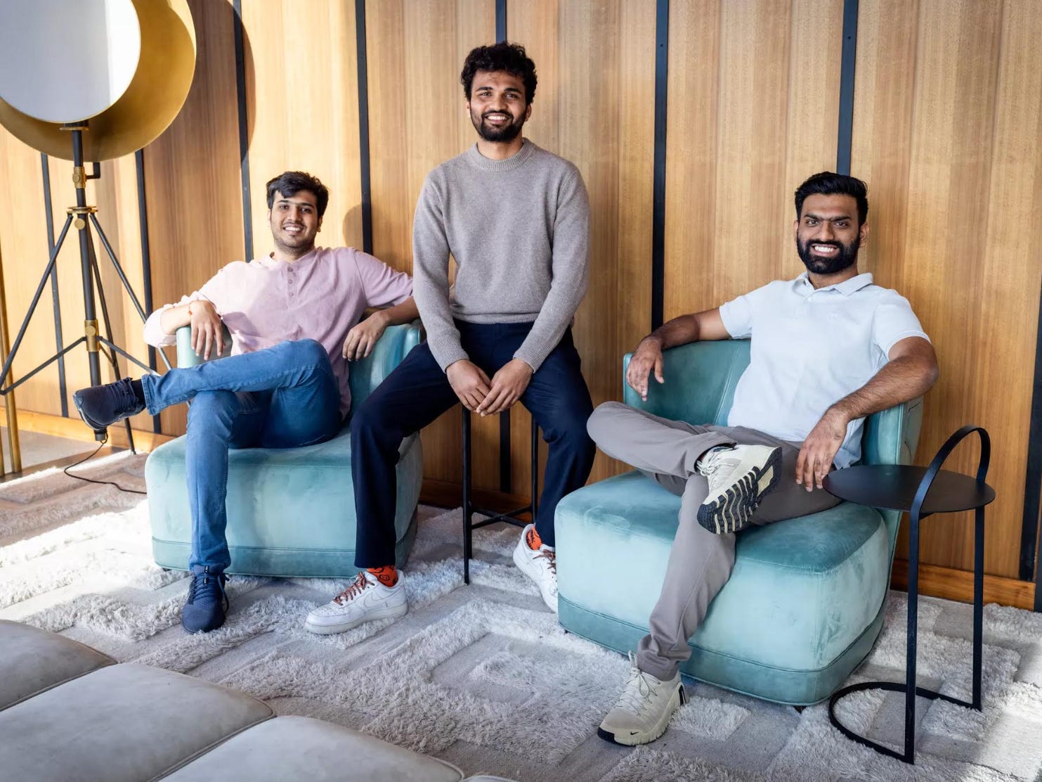 Sidhant Kabra, Tarush Agarwal, and Shashij Gupta.