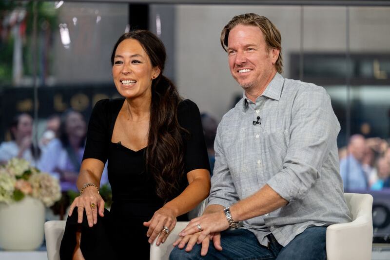 TODAY -- Pictured: Chip and Joanna Gaines on Wednesday, May 29, 2024 -- (Photo by: Nathan Congleton/NBC via Getty Images)