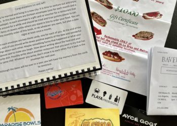 Restaurant gift cards make the perfect wedding present. Just ask this L.A. couple