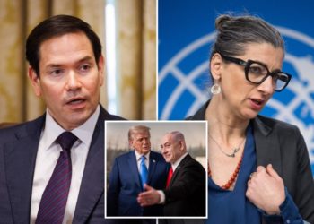 Rubio unveils sanctions against UN Palestinian rapporteur over anti-Israel and US campaign