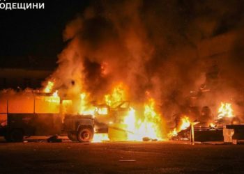 Russia fires over 100 drones at Ukraine as Kremlin dismisses transport chief after travel chaos