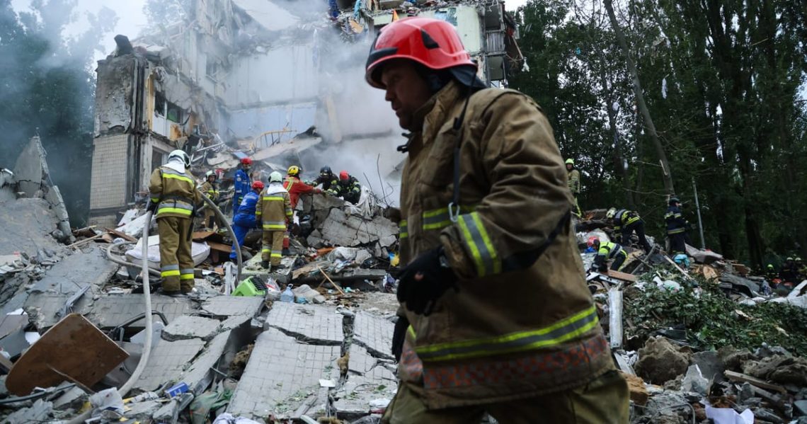 Russian strike on Kyiv kills 7, wounds more than 80