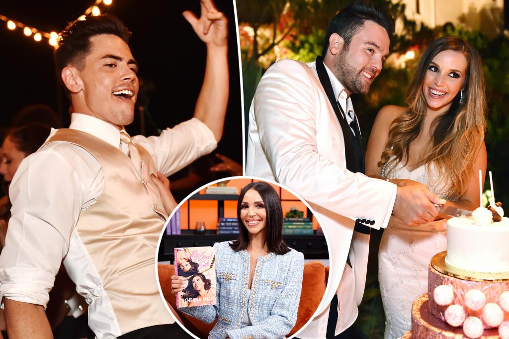 Scheana Shay claims Tom Sandoval gave her ex ecstasy on their wedding day: ‘His eyes were completely glazed over’