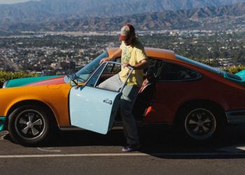 Sean Wotherspoon Unveils Multicolored Porsche 911 Carrera 2.7 RS Art Car
