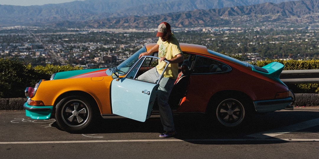 Sean Wotherspoon Unveils Multicolored Porsche 911 Carrera 2 7 RS Art