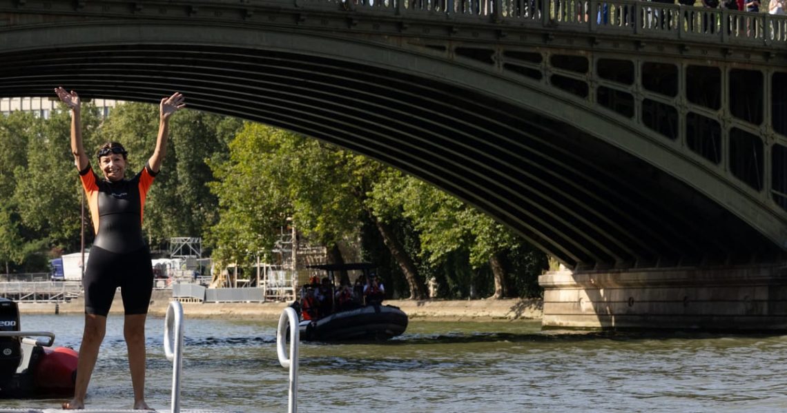 Seine swimming pool opening gives Paris mayor another jewel in her green crown