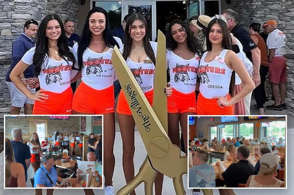 Seniors flock to surprising new Hooters restaurant in Florida retirement paradise: ‘I’d come back’