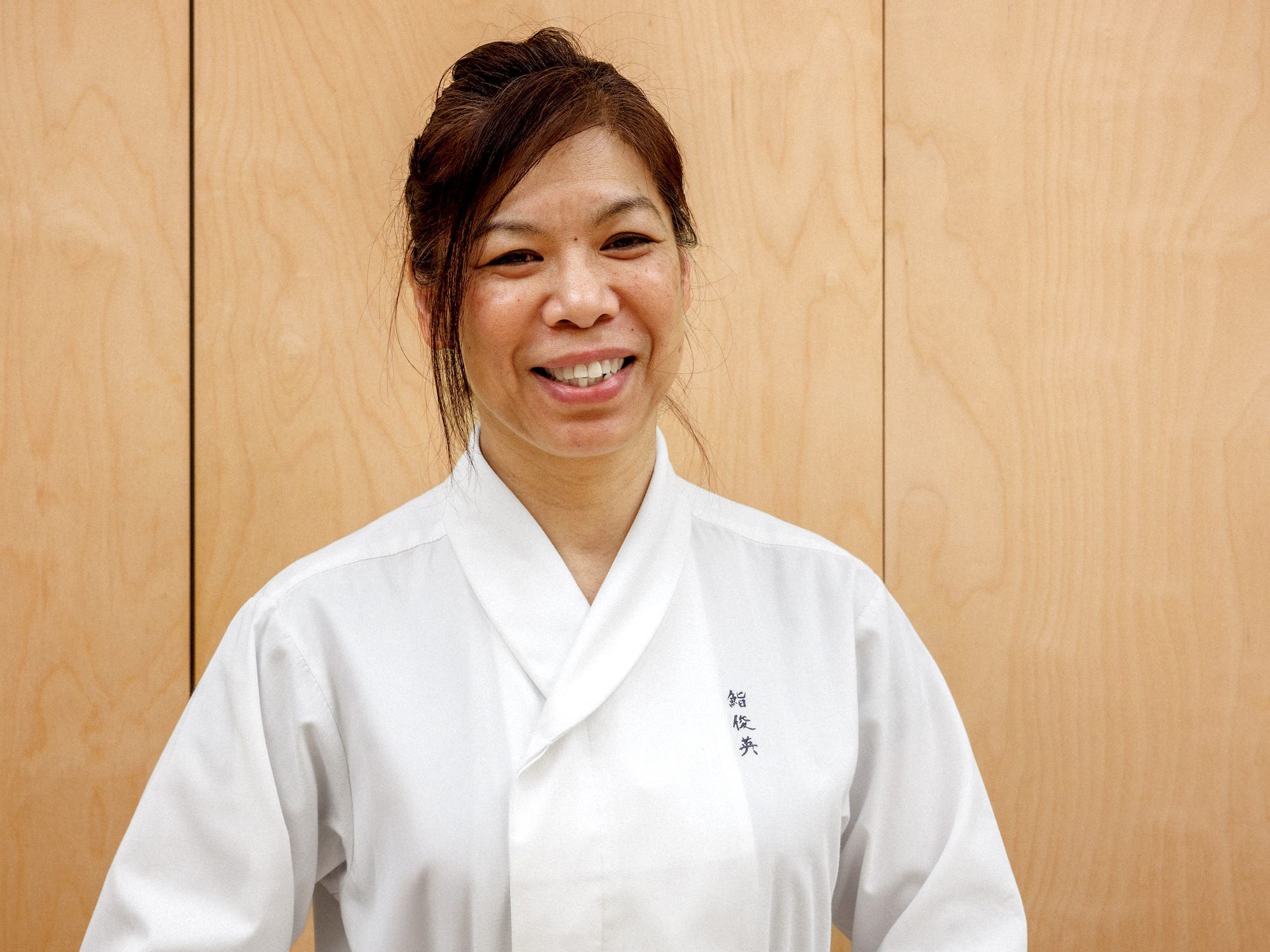 Chef Chizuko Kimura of Sushi Shunei
