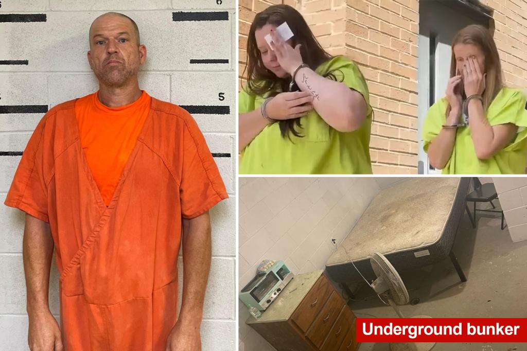 Sickos accused of running child sex-trafficking ring try to hide their faces at first court hearing