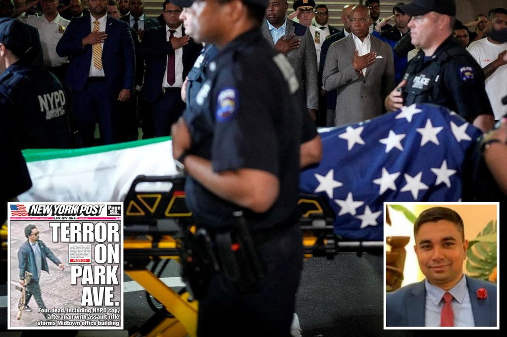 Slain NYPD cop Didarul Islam hailed as a hero after deadly NYC mass shooting: ‘The very best of our department’