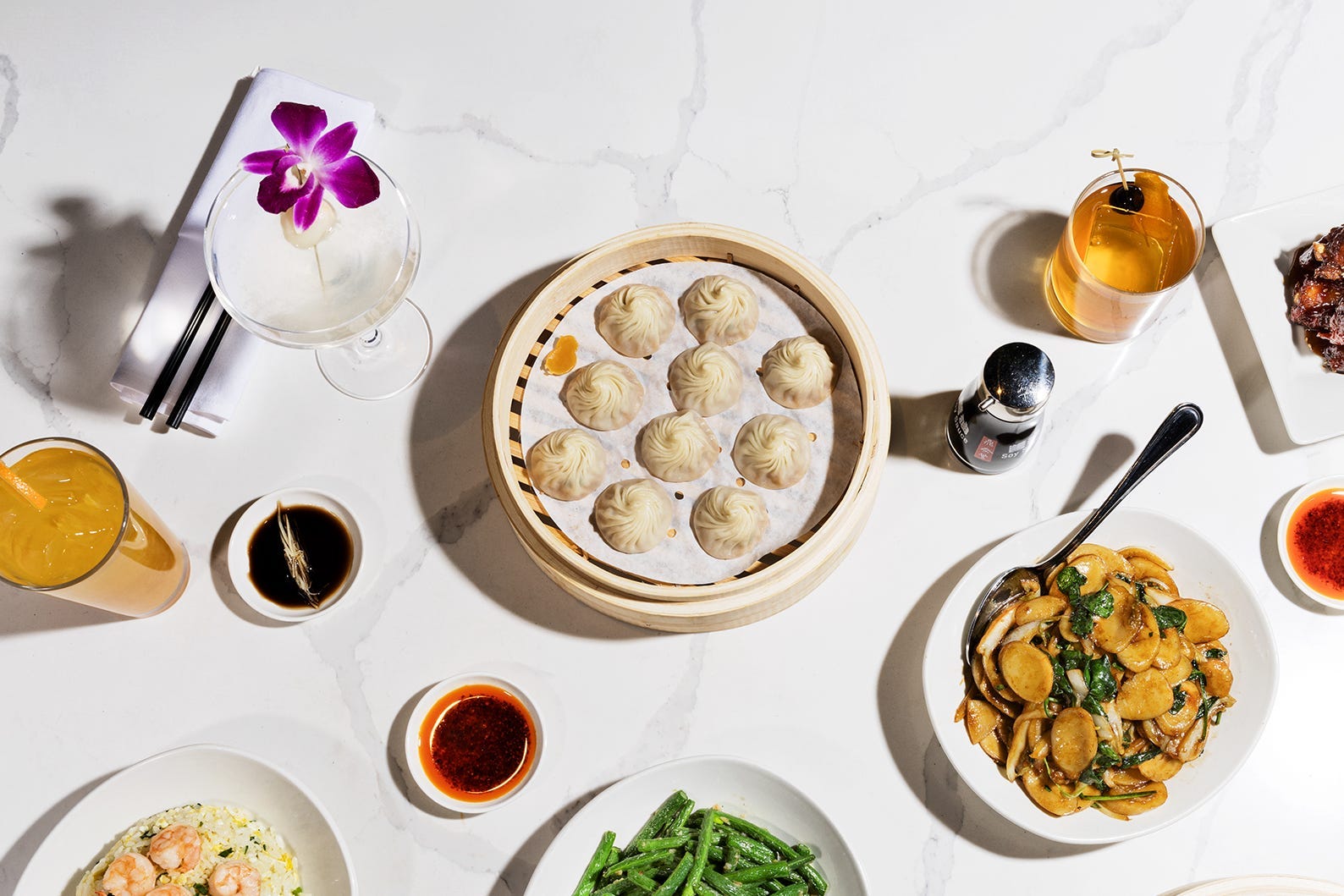 Din Tai Fung's offerings.