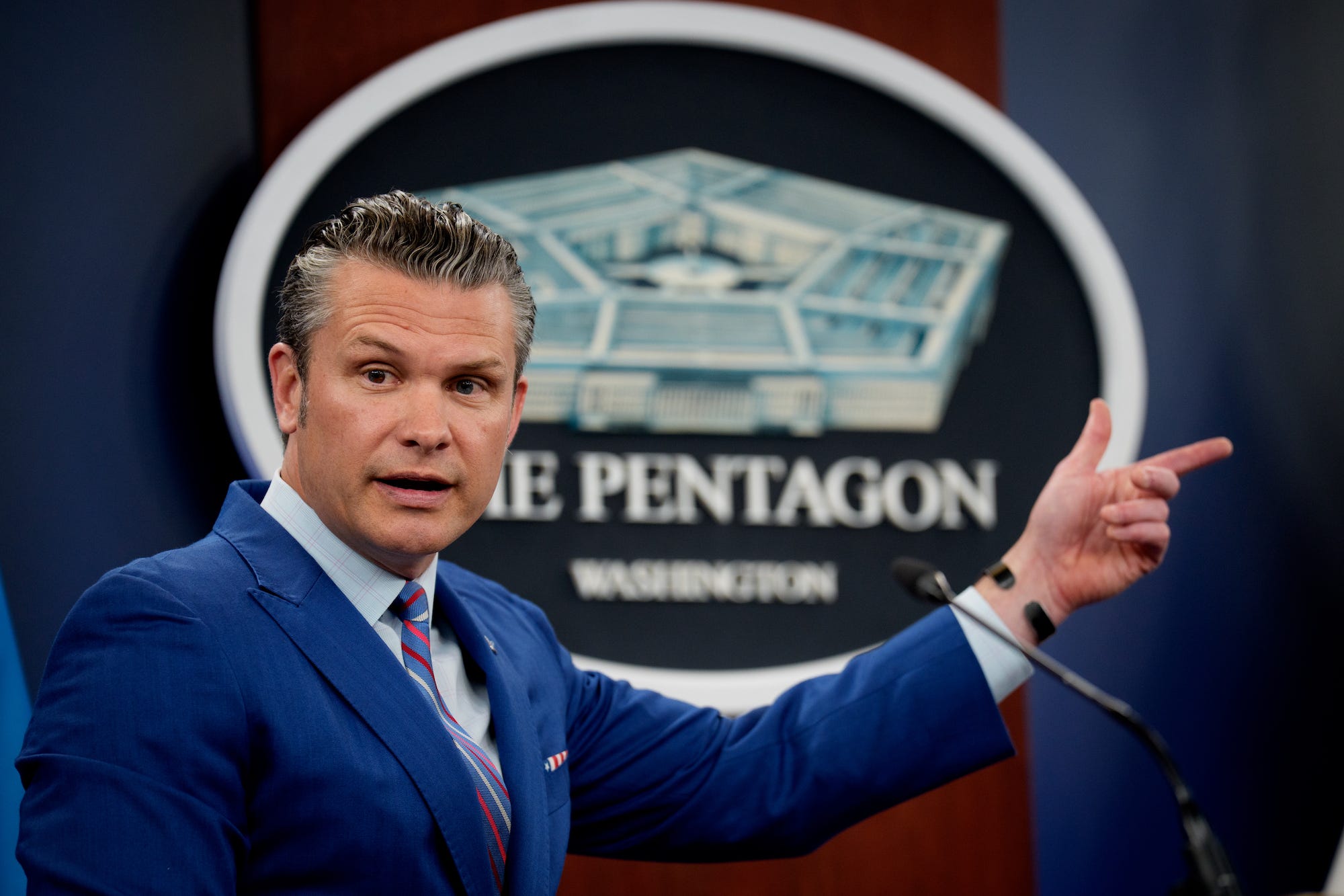 Defense Secretary Pete Hegseth