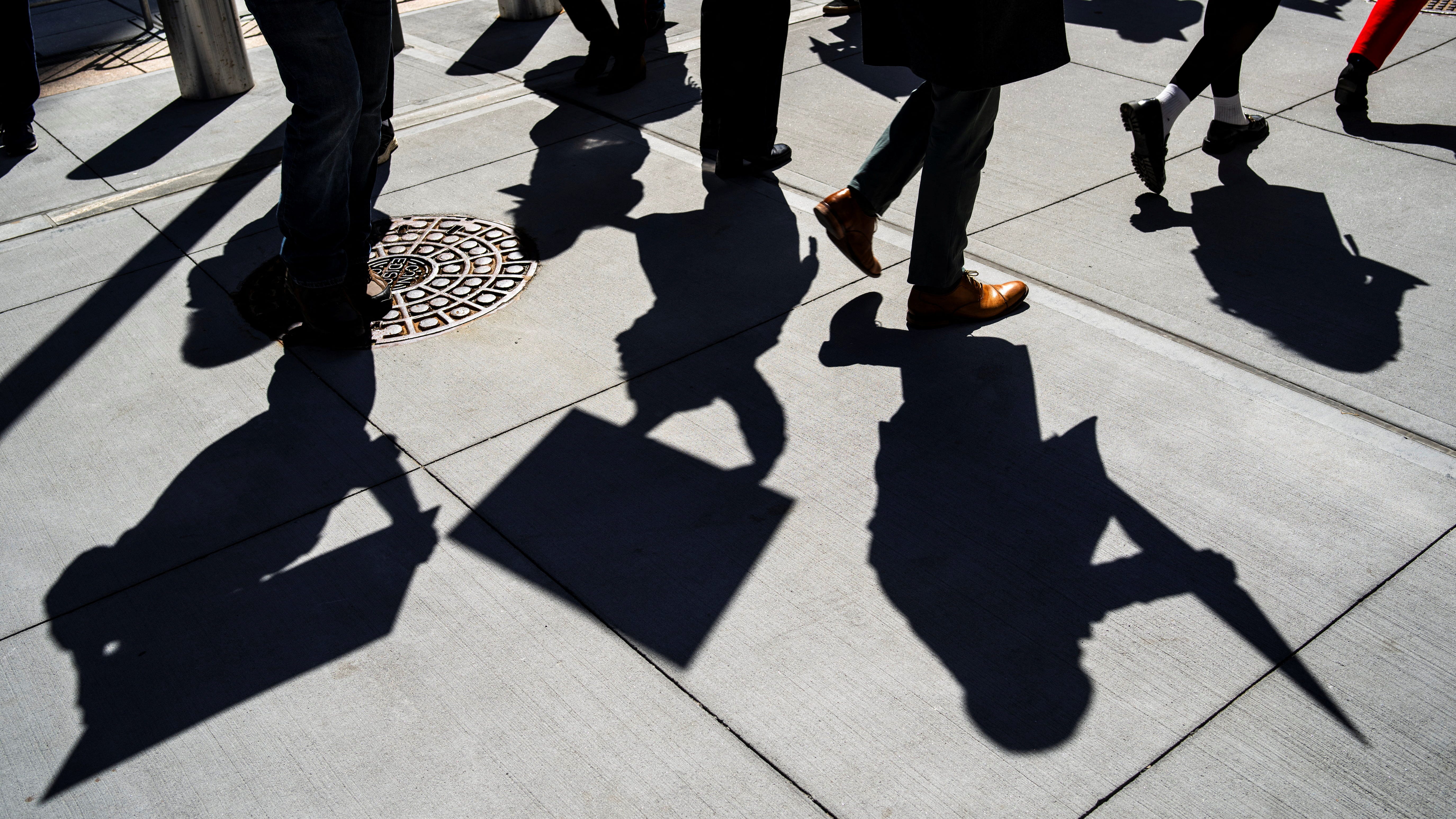 Rally in support of federal workers in New York