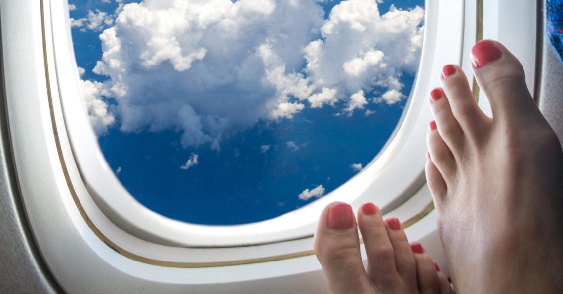 This Flight Attendant Has Had It With People Clipping Their Toenails Mid-Flight