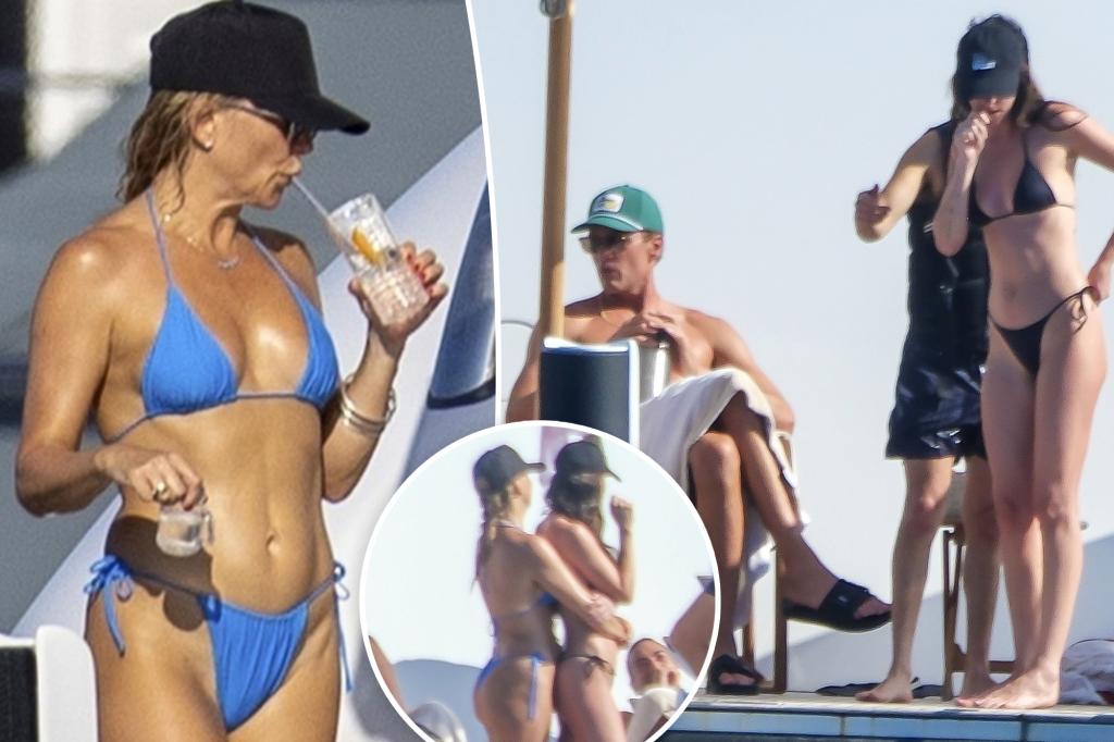 Tom Brady parties with bikini-clad Dakota Johnson, Kate Hudson on yacht in Ibiza