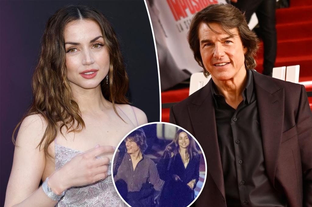 Tom Cruise and Ana de Armas confirm romance by holding hands during Vermont getaway