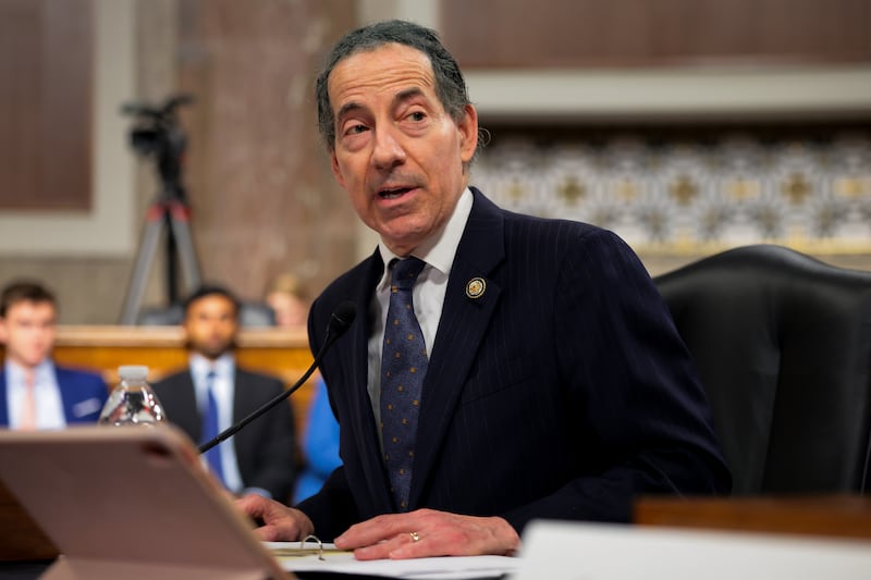 Jamie Raskin drew Trump's ire in a Truth Social post.
