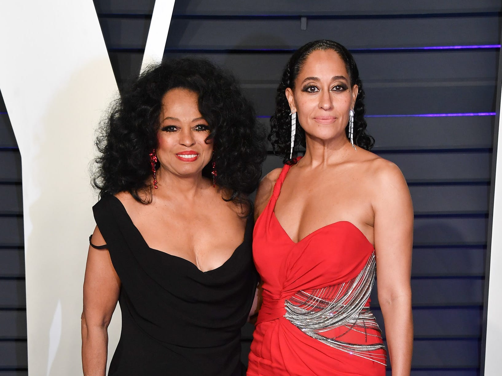 Tracee Ellis Ross and her mother, Diana Ross.